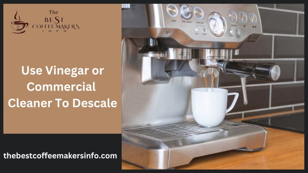 Use Vinegar or Commercial Cleaner To Descale