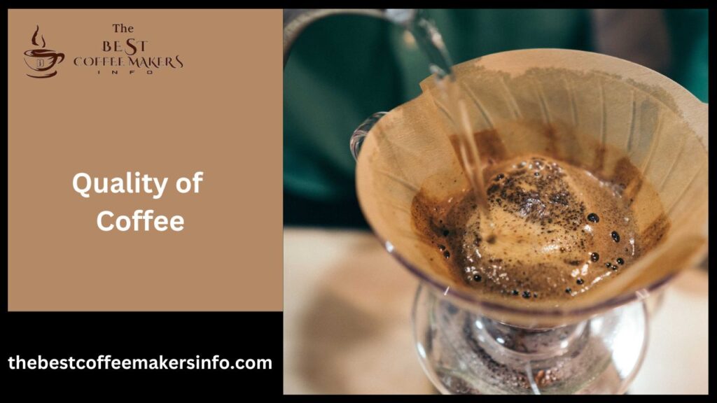 Quality of Coffee