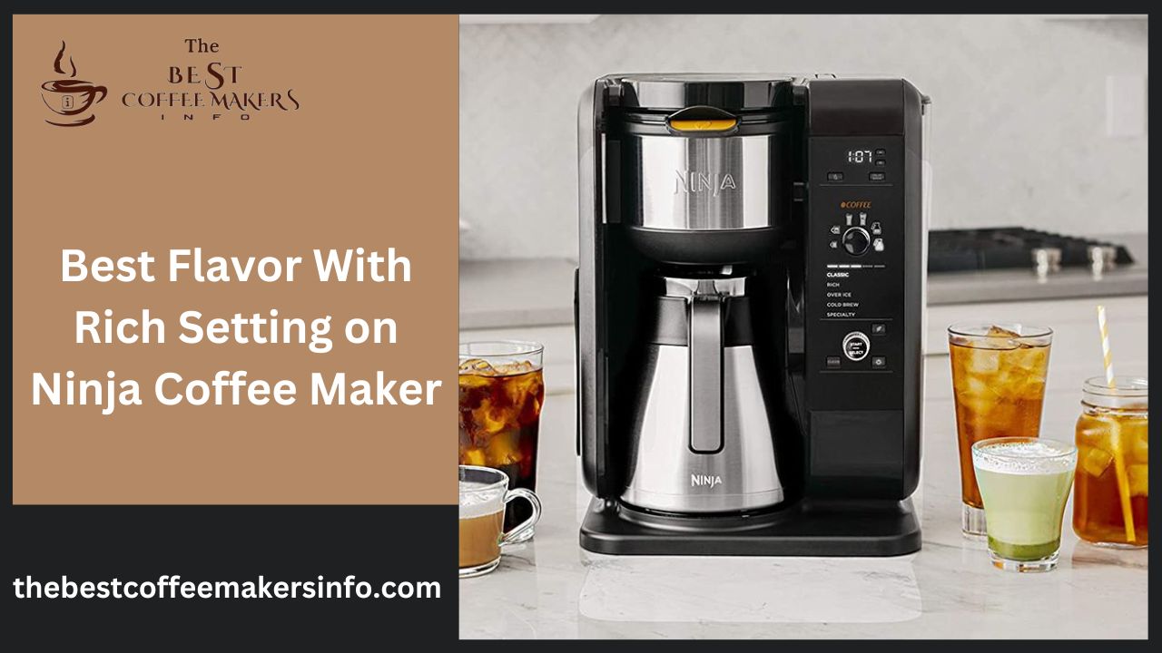 Best Flavor With Rich Setting on Ninja Coffee Maker