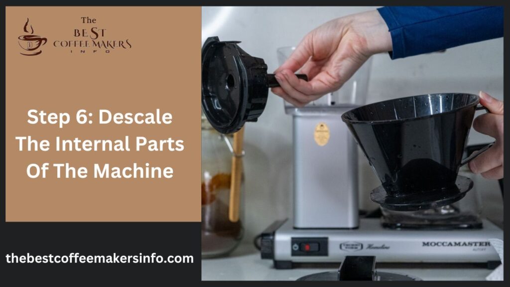 Step 6: Descale The Internal Parts Of The Machine