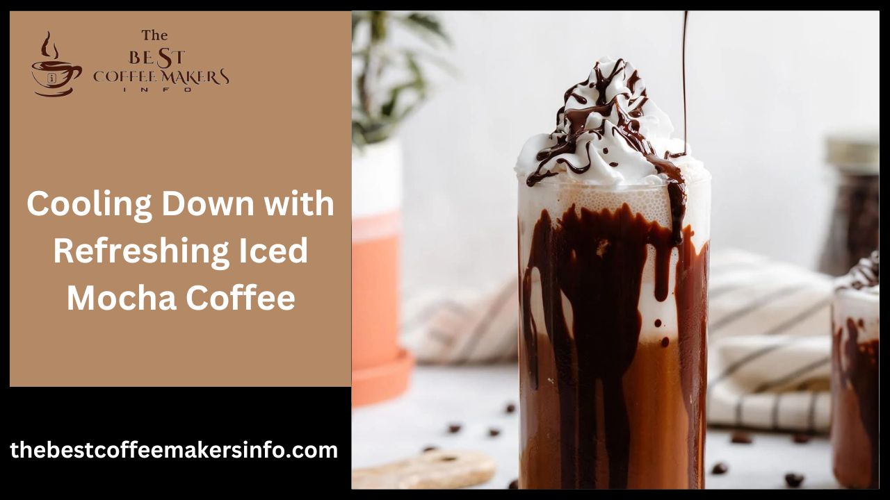 Cooling Down with Refreshing Iced Mocha Coffee