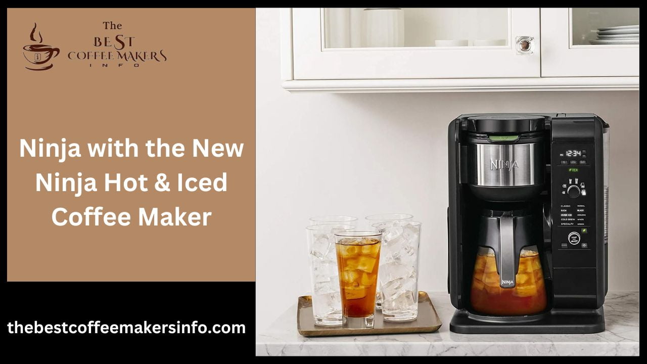 Ninja with the New Ninja Hot & Iced Coffee Maker