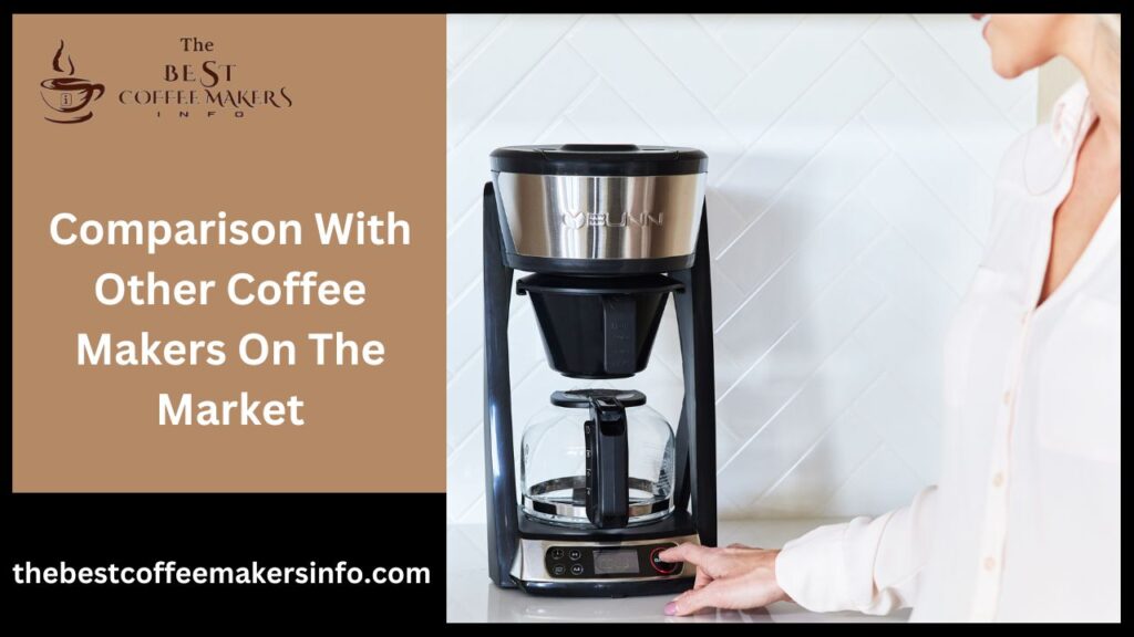 Comparison With Other Coffee Makers On The Market