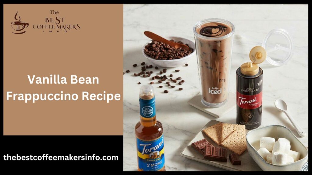 Vanilla Bean Frappuccino Recipe