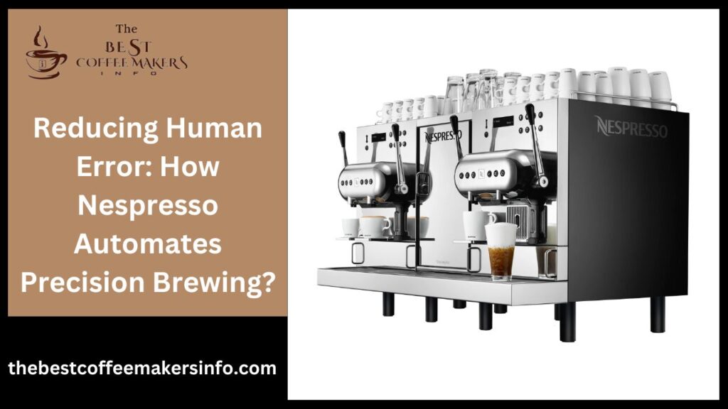 Reducing Human Error: How Nespresso Automates Precision Brewing?