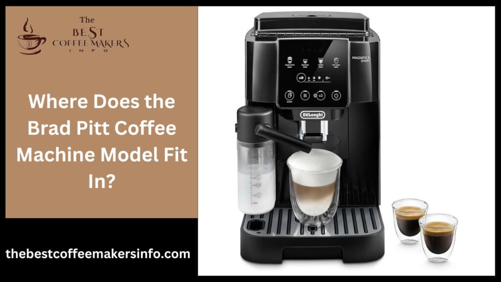 Where Does the Brad Pitt Coffee Machine Model Fit In?
