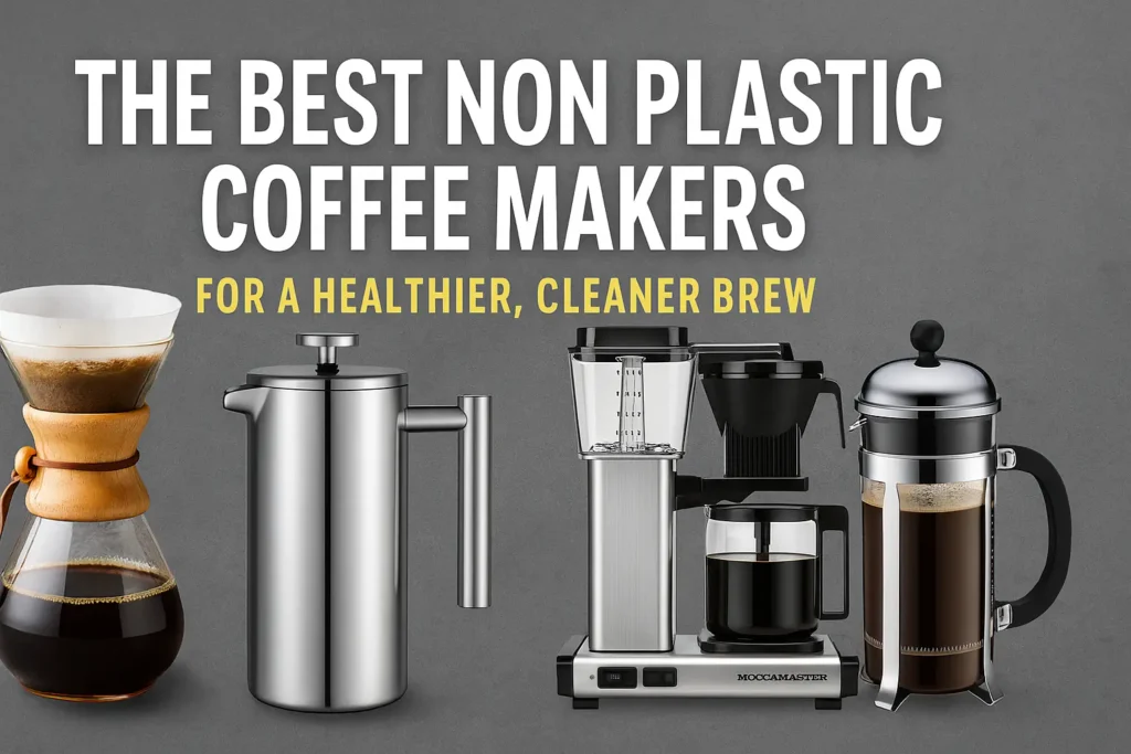 Eco-Friendly Coffee Maker Brew Sustainably Without Plastic Waste